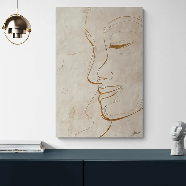 Modern_Buddha_Line_Face_Framed_Art_Canvas_Painting_For_Home_And_Offices
