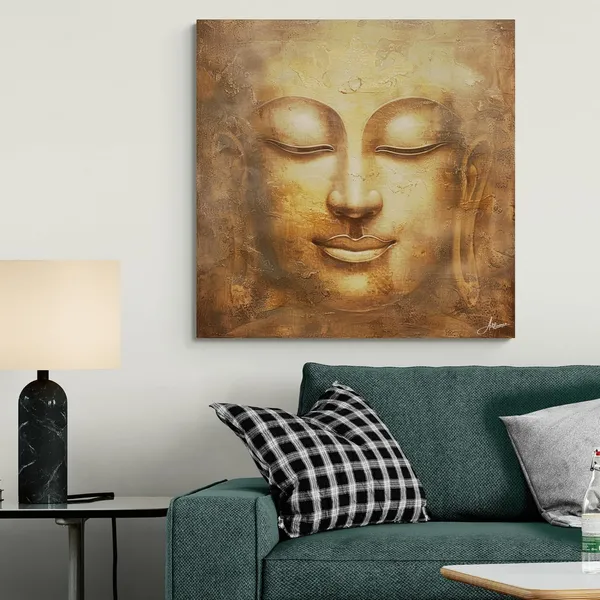 Gold_Buddha_Framed_Art_Premium_Luxury_Canvas_Painting_For_Home_And_Offices