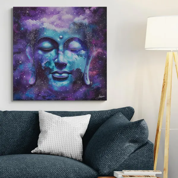 Dark_Cosmic_Buddha_Framed_Art_Premium_Canvas_Painting_For_Home_And_Offices