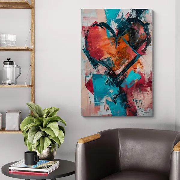 Expressive_Abstract_Heart_Framed_Art_Premium_Canvas_Painting_For_Home_And_Offices