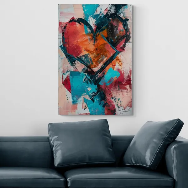 Expressive_Abstract_Heart_Framed_Art_Premium_Canvas_Painting_For_Home_And_Offices