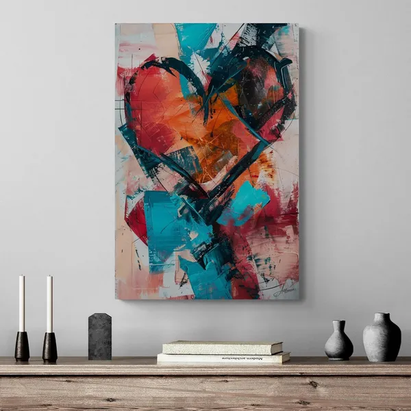 Expressive_Abstract_Heart_Framed_Art_Premium_Canvas_Painting_For_Home_And_Offices