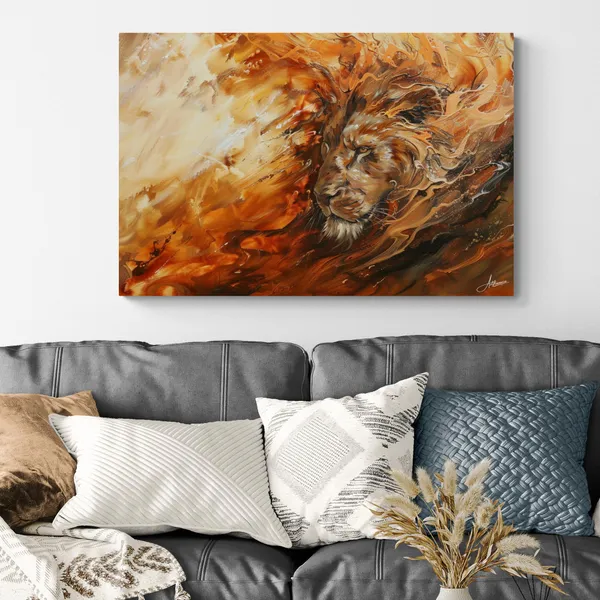 Regal_Lion_Framed_Art_Premium_Elegant_Canvas_Painting_For_Home_And_Offices
