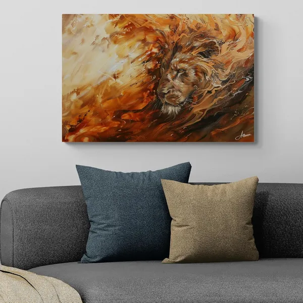 Regal_Lion_Framed_Art_Premium_Elegant_Canvas_Painting_For_Home_And_Offices