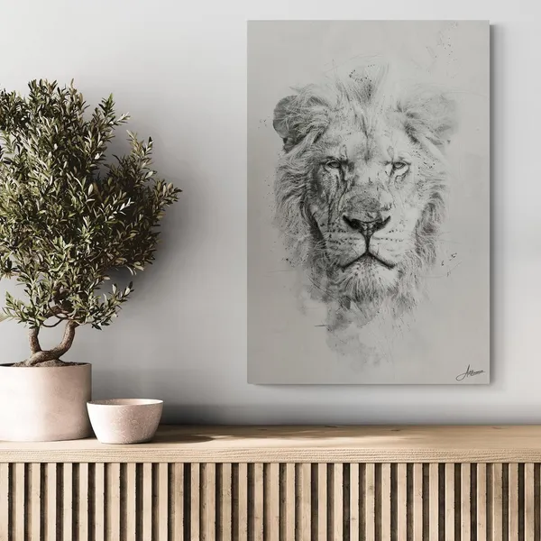 Lion_Framed_Art_Premium_Elegant_Animal_Canvas_Painting_For_Home_And_Offices