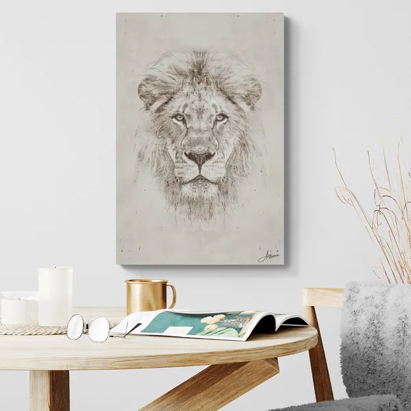 Symmetrical_Lion_Framed_Art_Premium_Minimal_Canvas_Painting_For_Home_And_Offices