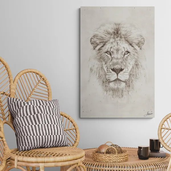 Symmetrical_Lion_Framed_Art_Premium_Minimal_Canvas_Painting_For_Home_And_Offices