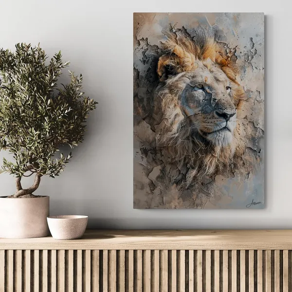 Majestic_Lion_Framed_Art_Premium_Contemporary_Canvas_Painting_For_Home_And_Offices