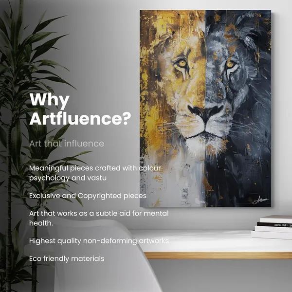 Golden_Contrast_Lion_Framed_Art_Premium_Canvas_Painting_For_Home_And_Offices