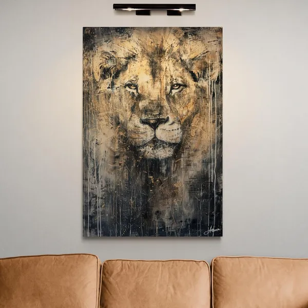 Silent_Authority_Lion_Framed_Art_Premium_Canvas_Painting_For_Home_And_Offices