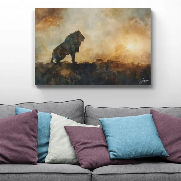Fierce_Lion_Framed_Art_Premium_Powerful_Canvas_Painting_For_Home_And_Offices