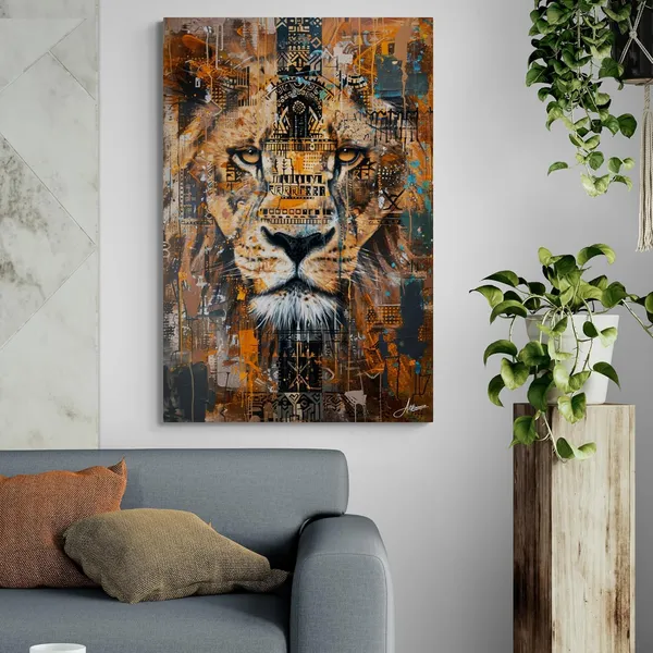 Urban_Code_Lion_Framed_Art_Premium_Canvas_Painting_For_Home_And_Offices
