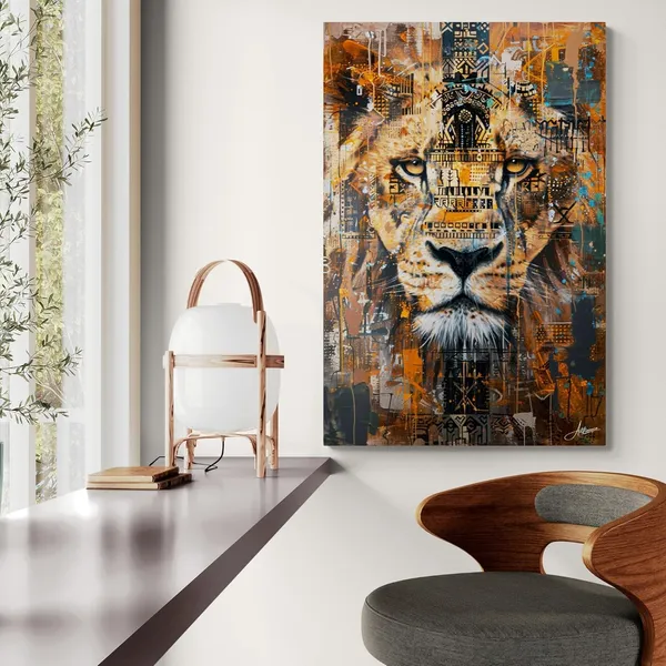 Urban_Code_Lion_Framed_Art_Premium_Canvas_Painting_For_Home_And_Offices