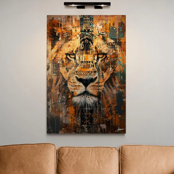 Urban_Code_Lion_Framed_Art_Premium_Canvas_Painting_For_Home_And_Offices