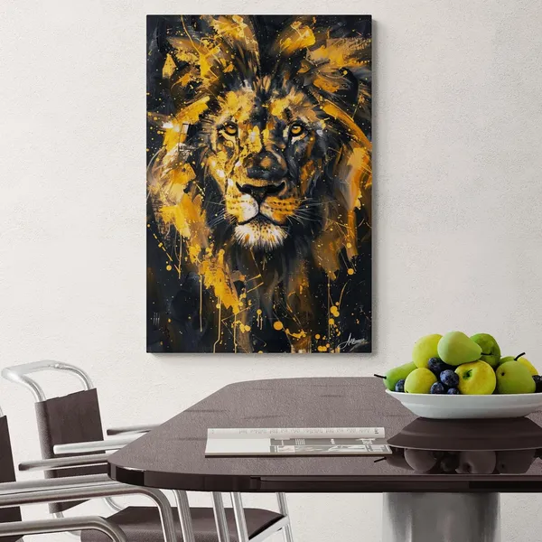 Shadow_Pride_Lion_Framed_Art_Premium_Canvas_Painting_For_Home_And_Offices