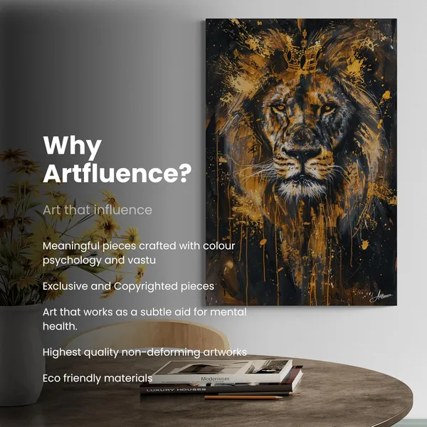 Tribal_Power_Lion_Framed_Art_Premium_Canvas_Painting_For_Home_And_Offices