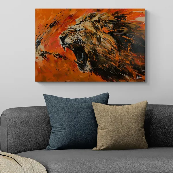 Bold_Lion_Framed_Art_Premium_Modern_Canvas_Painting_For_Home_And_Offices
