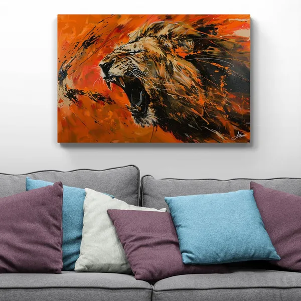 Bold_Lion_Framed_Art_Premium_Modern_Canvas_Painting_For_Home_And_Offices