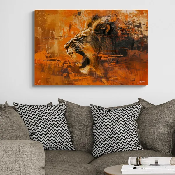 Roaring_Lion_Framed_Art_Premium_Expressive_Canvas_Painting_For_Home_And_Offices