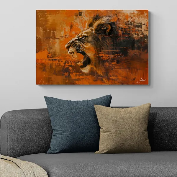 Roaring_Lion_Framed_Art_Premium_Expressive_Canvas_Painting_For_Home_And_Offices