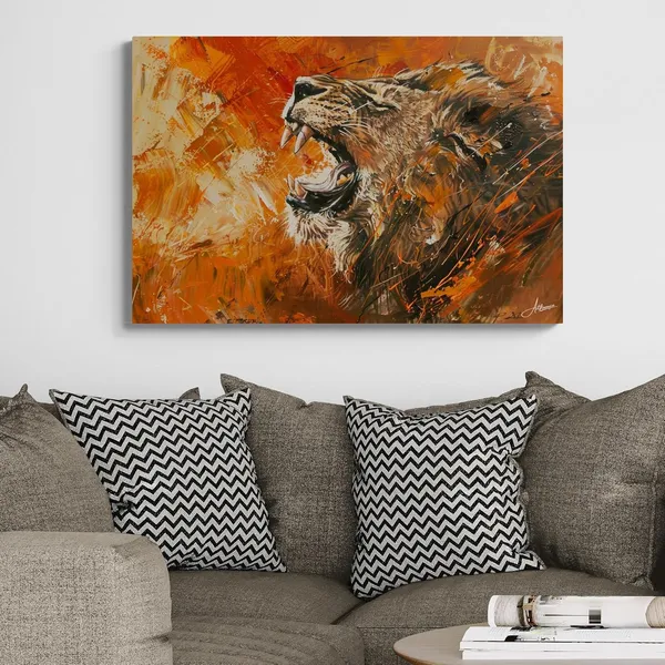 Wild_Roaring_Lion_Framed_Art_Premium_Canvas_Painting_For_Home_And_Offices