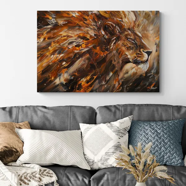 Powerful_Lion_Framed_Art_Premium_Artistic_Canvas_Painting_For_Home_And_Offices