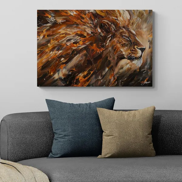 Powerful_Lion_Framed_Art_Premium_Artistic_Canvas_Painting_For_Home_And_Offices