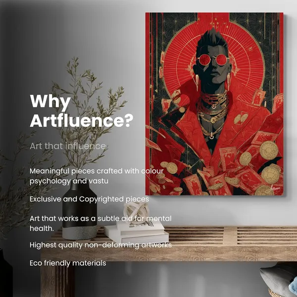 Red_Power_Abstract_Leader_Framed_Art_Canvas_Painting_For_Home_And_Offices