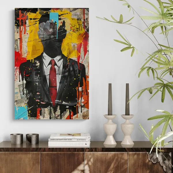Abstract_Ambition_Man_Framed_Art_Premium_Canvas_Painting_For_Home_And_Offices