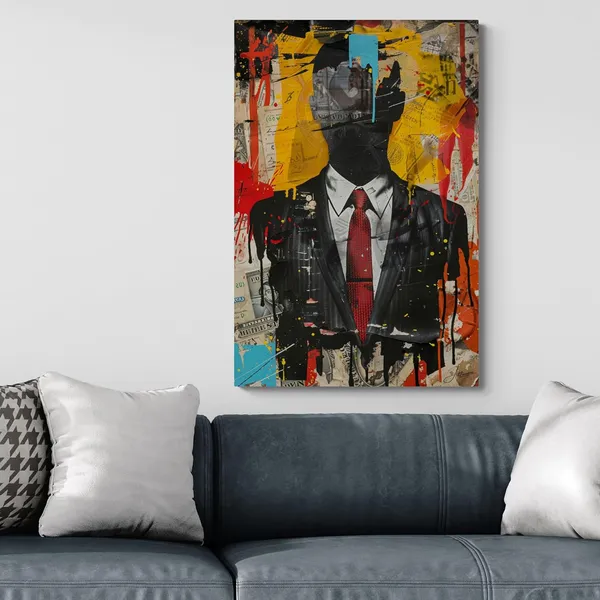 Abstract_Ambition_Man_Framed_Art_Premium_Canvas_Painting_For_Home_And_Offices