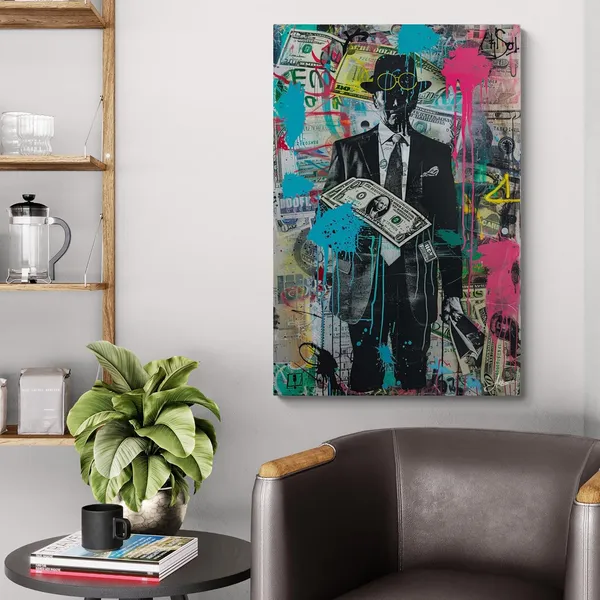 Expressive_Urban_Man_Framed_Art_Premium_Canvas_Painting_For_Home_And_Offices