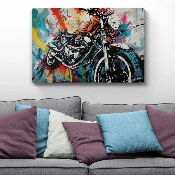 Modern_Speed_Motorcycle_Framed_Art_Premium_Canvas_Painting_For_Home_And_Offices