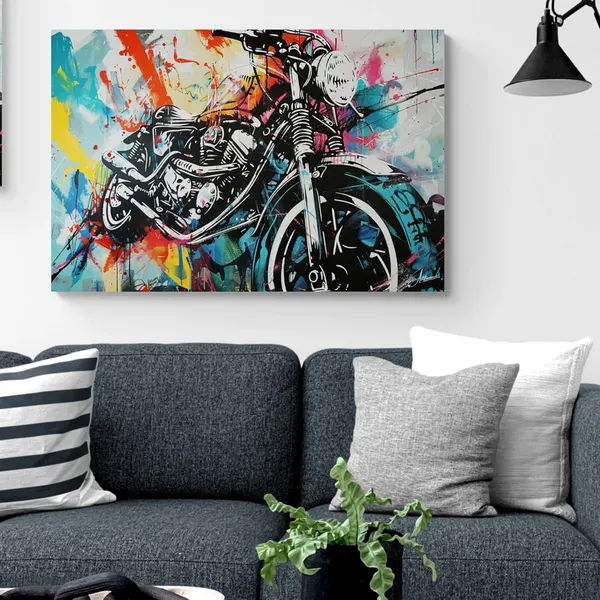 Modern_Speed_Motorcycle_Framed_Art_Premium_Canvas_Painting_For_Home_And_Offices