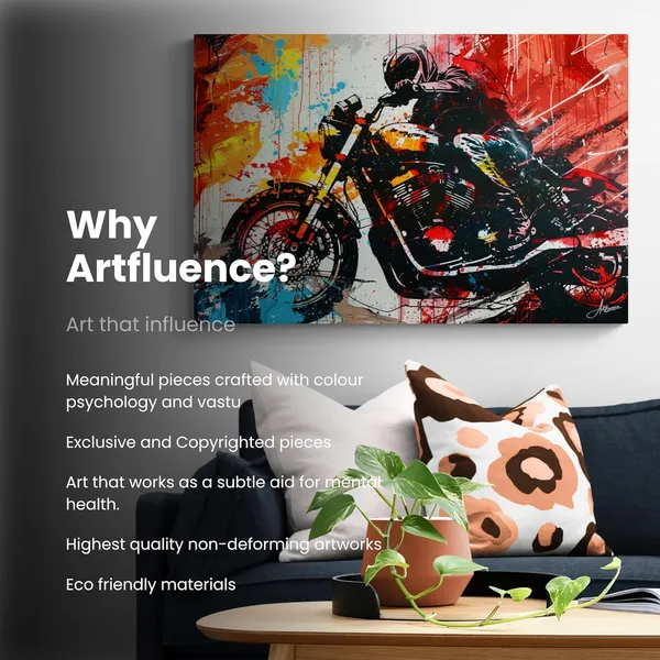 Urban_Motion_Motorcycle_Framed_Art_Premium_Canvas_Painting_For_Home_And_Offices