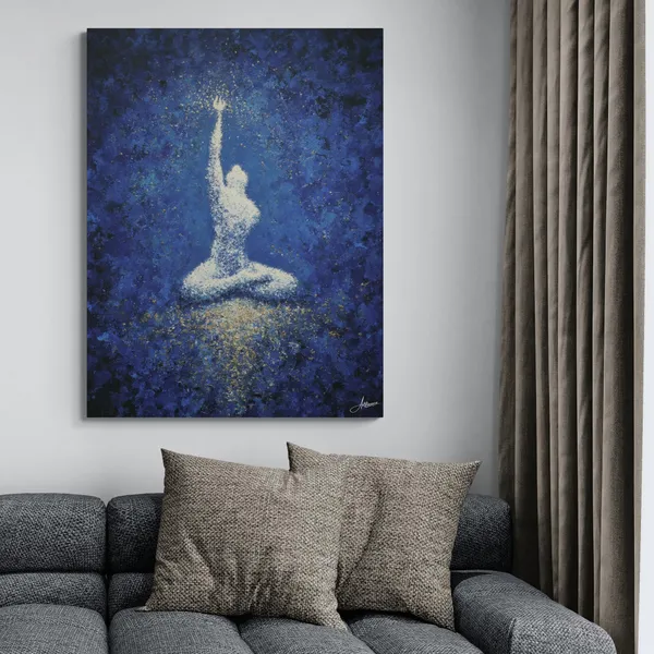 Abstract_Shiva_White_Blue_Spiritual_Shivji_Framed_Canvas_Painting_For_Home_And_Offices