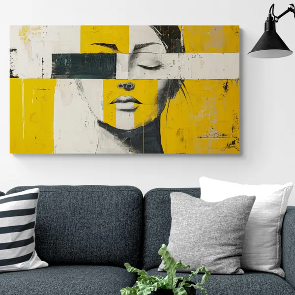 Modern_Abstract_Woman_Face_Art_Framed_Canvas_Painting_For_Home_And_Offices