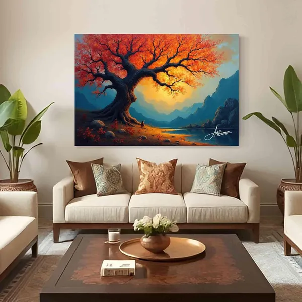 Beautiful_Tree_Kalpavriksha_Wish_Decor_Canvas_Painting_For_Home_And_Offices
