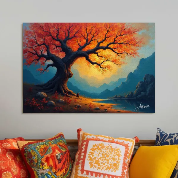 Beautiful_Tree_Kalpavriksha_Wish_Decor_Canvas_Painting_For_Home_And_Offices