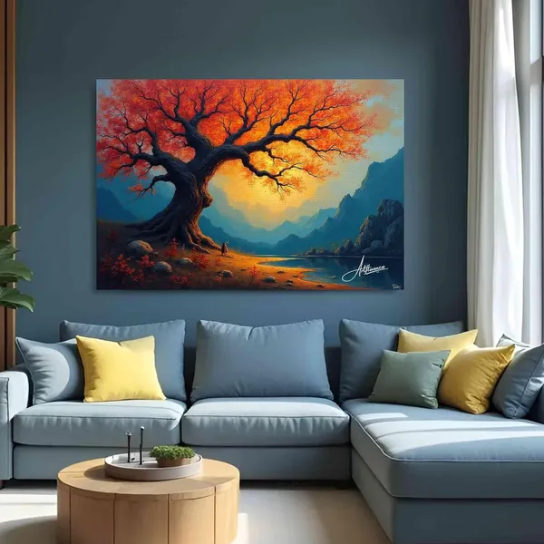 Beautiful_Tree_Kalpavriksha_Wish_Decor_Canvas_Painting_For_Home_And_Offices