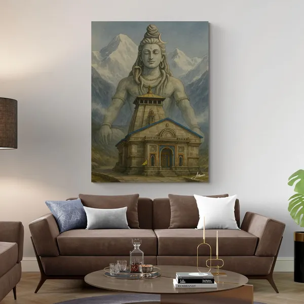 Hindu_Temple_Kedarnath_Mandir_Lord_Shiva_Canvas_Painting_For_Home_And_Offices