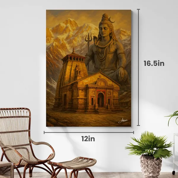Kedarnath_Mandir_Lord_Shiva_Hindu_Temple_Canvas_Painting_For_Home_And_Offices