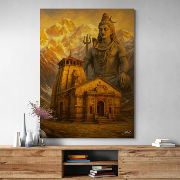Kedarnath_Mandir_Lord_Shiva_Hindu_Temple_Canvas_Painting_For_Home_And_Offices
