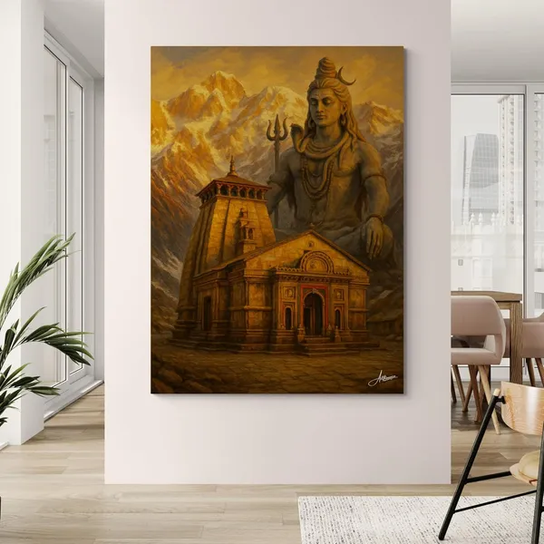 Kedarnath_Mandir_Lord_Shiva_Hindu_Temple_Canvas_Painting_For_Home_And_Offices
