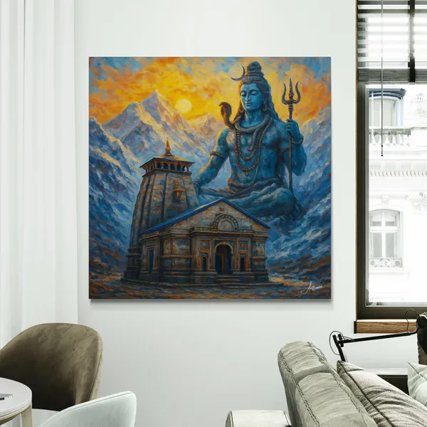 Kedarnath_Mandir_Lord_Shiva_Vastu_Art_Canvas_Painting_For_Home_And_Offices