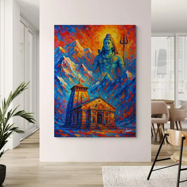 Kedarnath_Mandir_Lord_Shiva_Vastu_Art_Canvas_Painting_For_Home_And_Offices