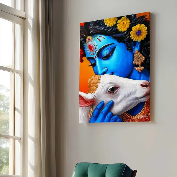 Krishna_Lord_Krishan_Cute_Kanha_Decor_Canvas_Painting_For_Home_And_Offices