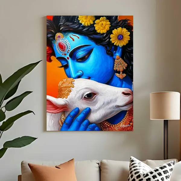 Krishna_Lord_Krishan_Cute_Kanha_Decor_Canvas_Painting_For_Home_And_Offices