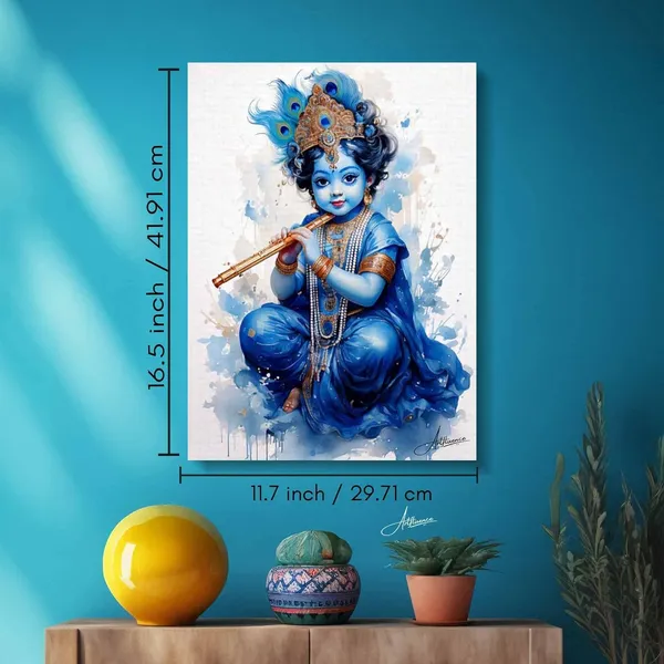 Krishna_Playing_Flute_Basuri_Religious_Hindu_Canvas_Painting_For_Home_And_Offices