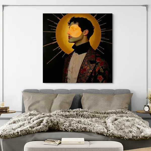 Symbolic_Paintings_Man_Portrait_Sunlight_Surrealism_Canvas_Painting_For_Home_And_Offices