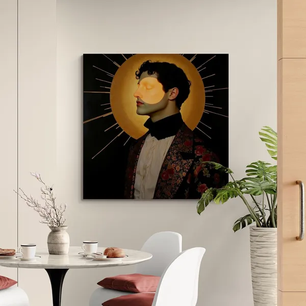 Symbolic_Paintings_Man_Portrait_Sunlight_Surrealism_Canvas_Painting_For_Home_And_Offices
